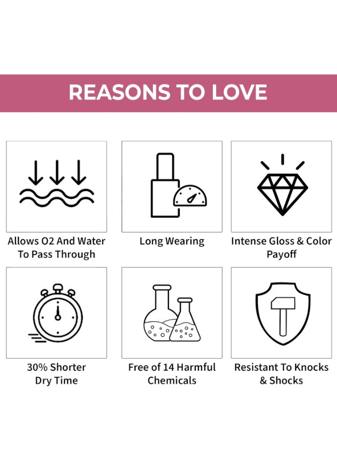 Breathable Nail Enamel - Slow Love - 315