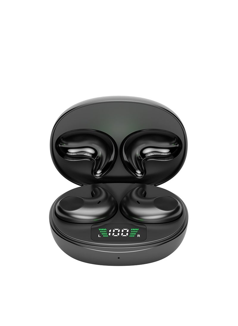 2025 New Sleep Bluetooth Earbuds – TWS Mini Wireless In-Ear Headphones, Noise Cancelling, Pressure-Free for Side Sleepers, Long Battery Life (58 Hours), 6 Hours Playback, Smart LED Power Display