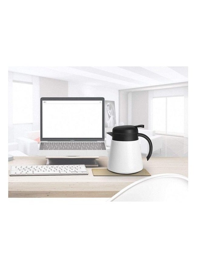 880ml Stainless Steel Thermos, Small Kettle Coffee Thermos White