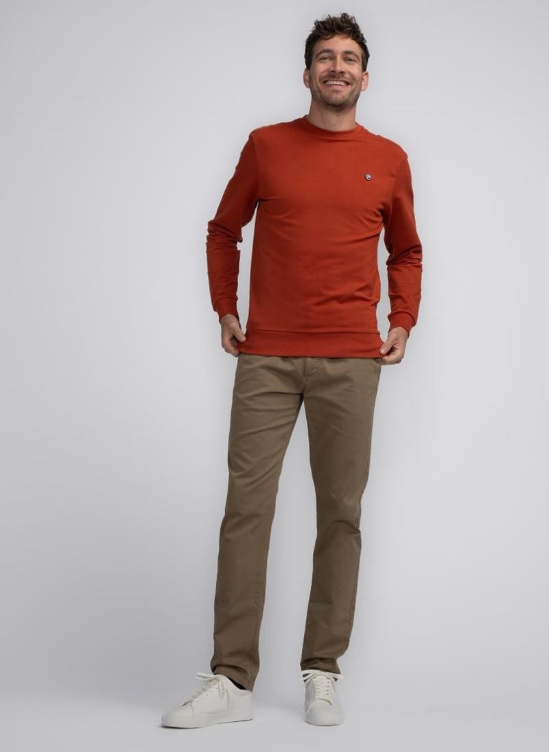 Men Sweater Round Neck