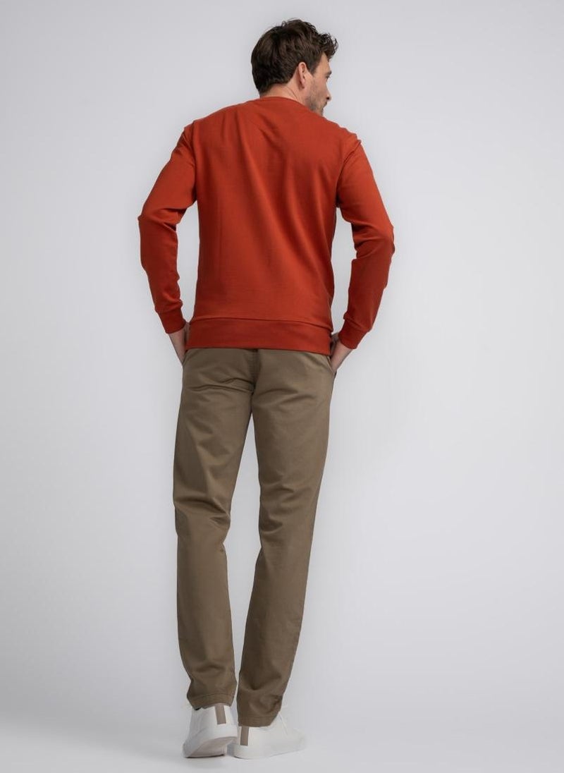 Men Sweater Round Neck