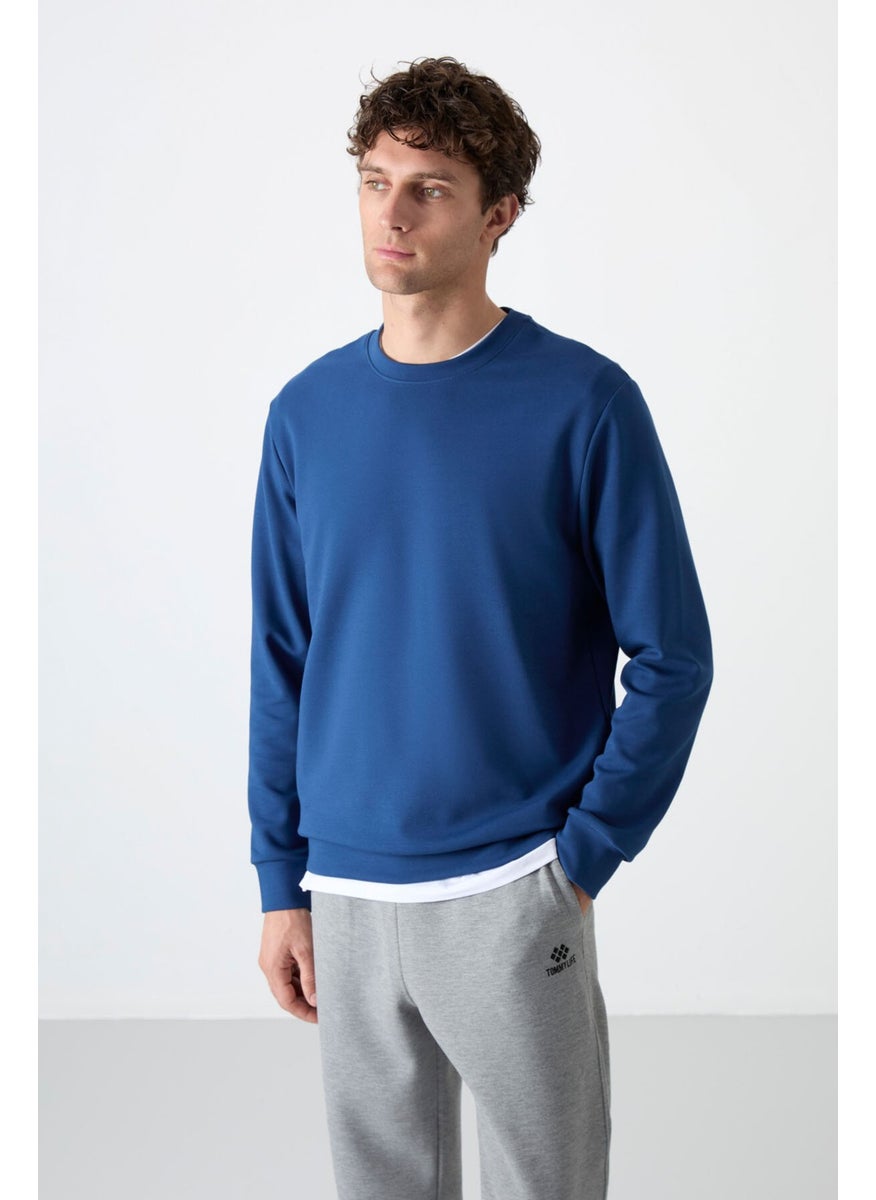 Parliament Basic O Neck Comfortable Form Men's Sweatshirt - 88053