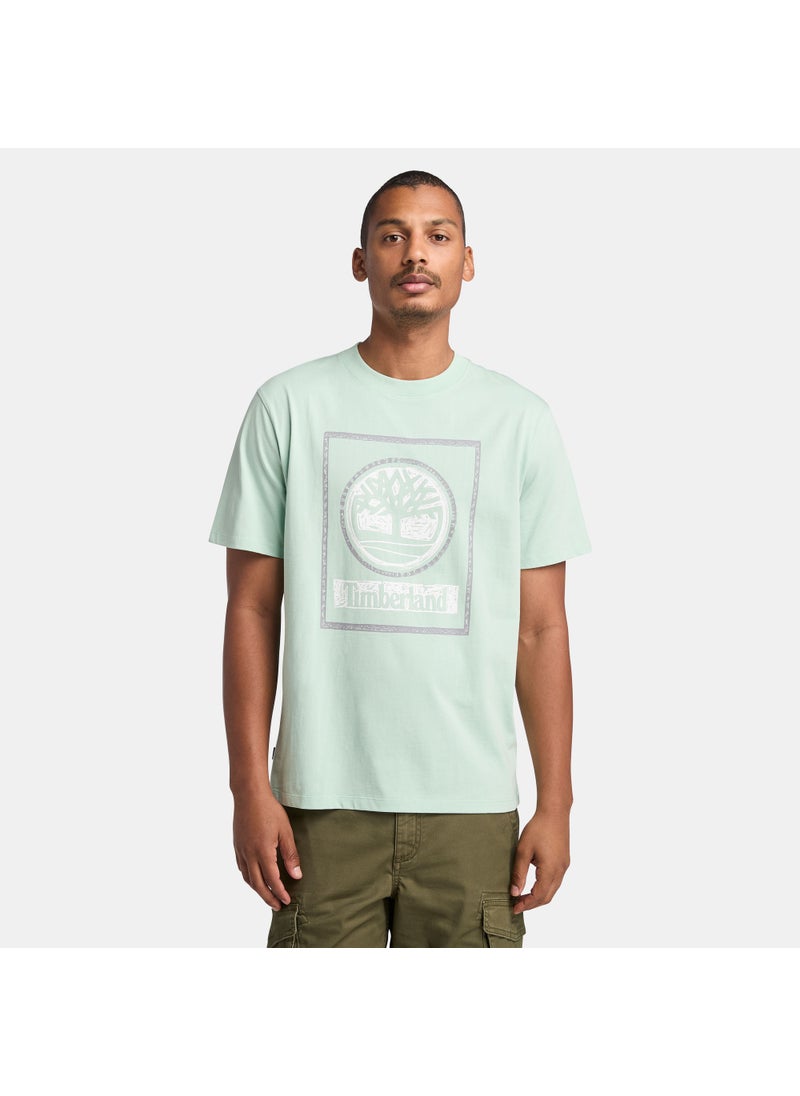 Men's Front Seasonal Stack Logo T-Shirt