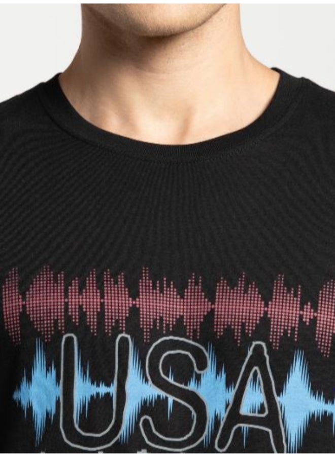 Graphic Crew Neck T-Shirt Assorted Color/Print