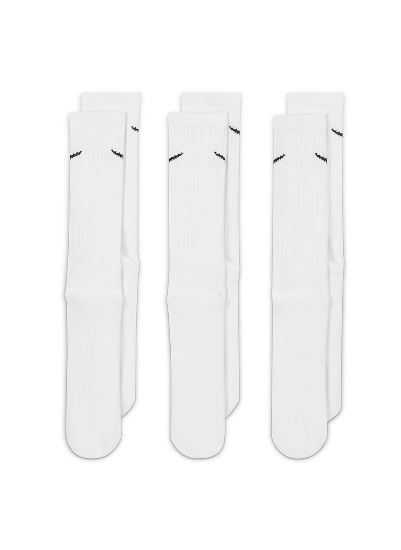 3 Pack Cushioned Crew Socks