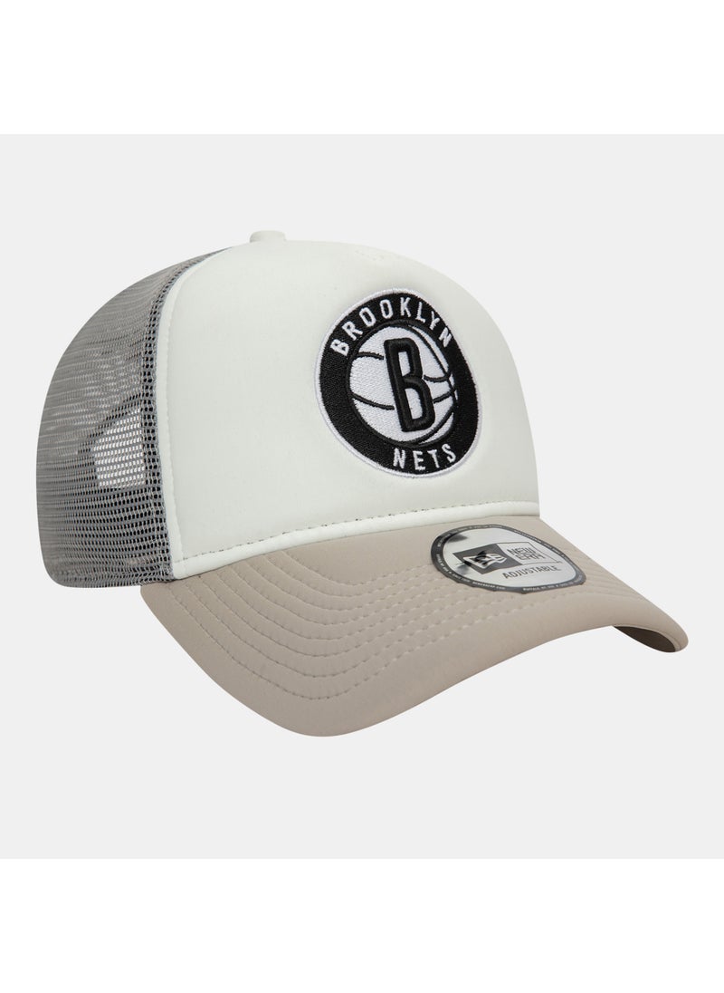 Men's NBA Brooklyn Nets Flower 9FORTY Trucker Cap