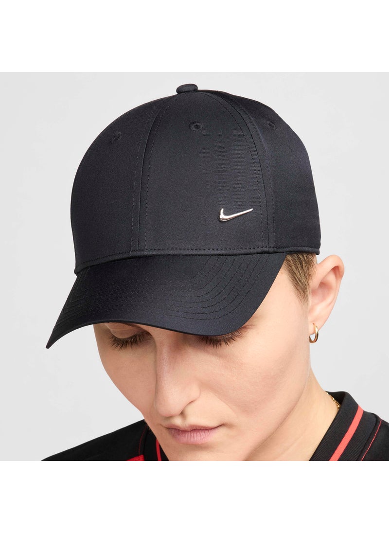 Club Structured Metal Swoosh Cap