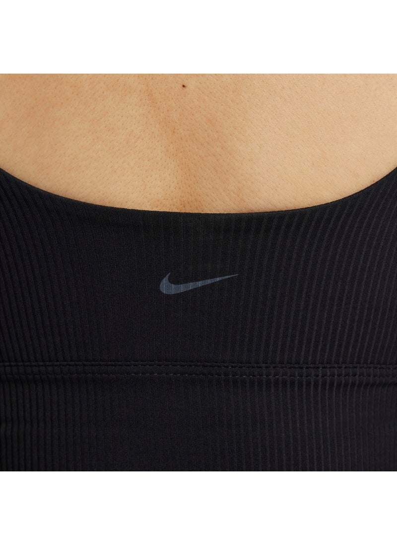 Women's Zenvy Rib Light-Support Yoga Sports Bra