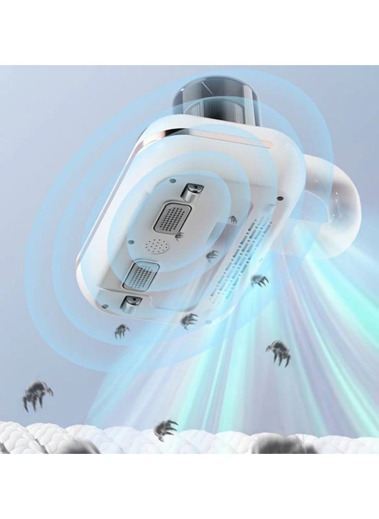 Intelligent Mite Remover Wireless Mite Remover Strong Beating Handheld UV Sterilizer For Household Bed Small Vacuum Cleaner