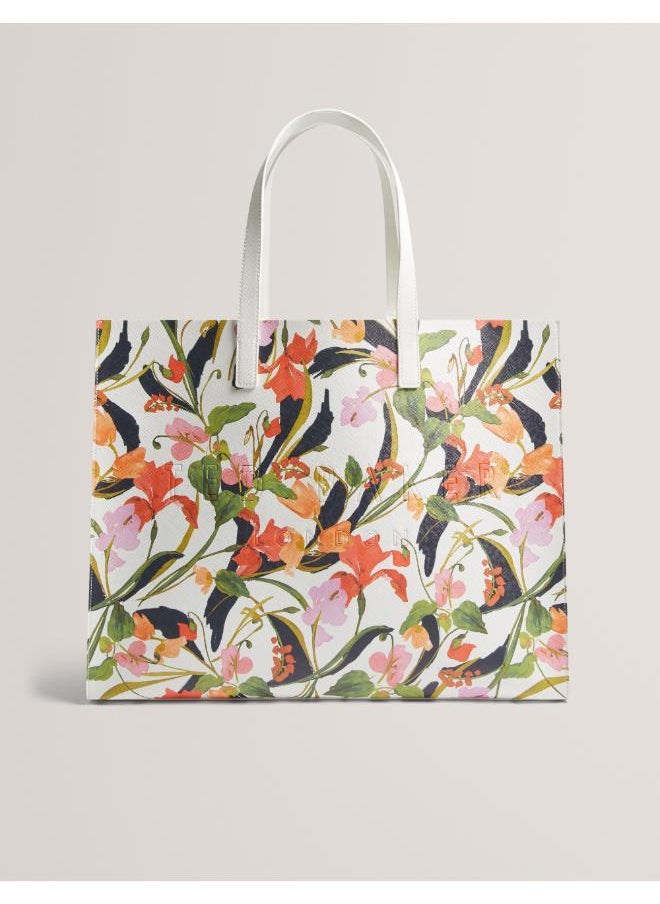 Florish Floral Printed Extra Large Icon Bag