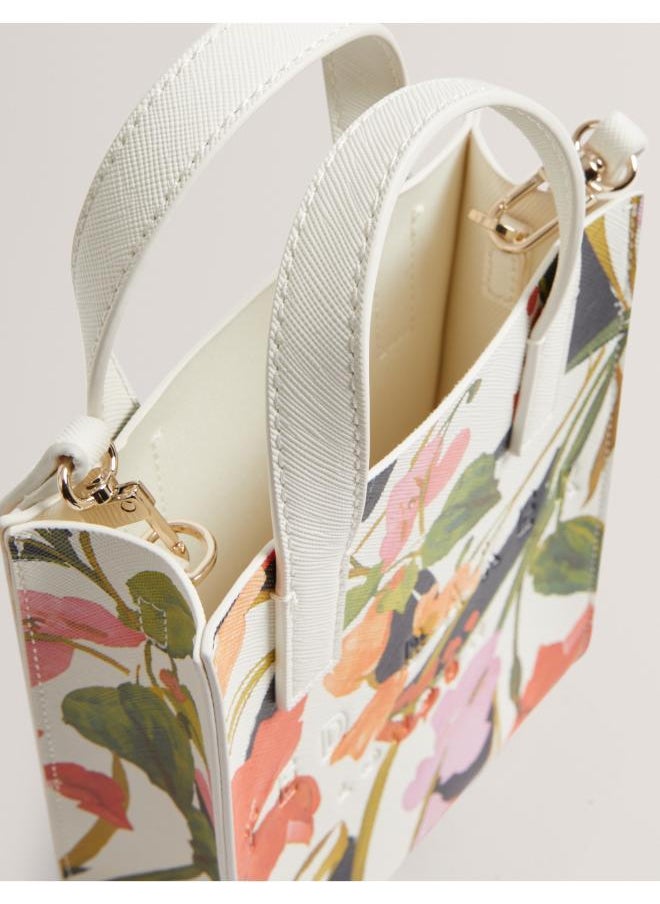 Floweia Floral Printed Mini Icon Bag