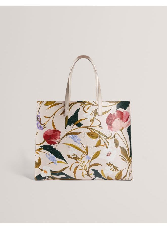 Poppyys Floral Printed Extra Large Icon Bag