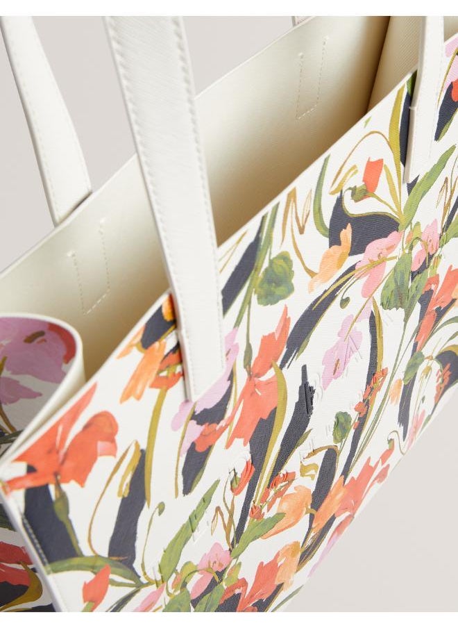 Flowela Floral Printed Medium Icon Bag