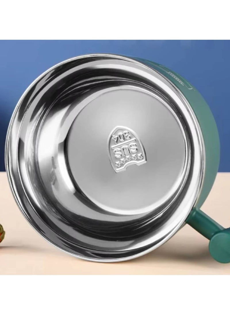 Stainless Steel Bowl With Lid For Instant Noodles Sealed And Portable Drain Bowl For Kitchen Utensils Instant Noodle Partner