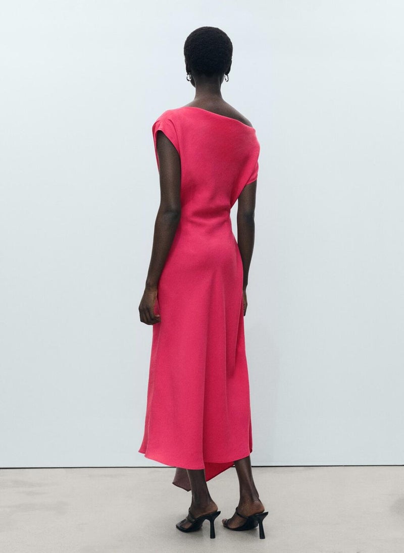Asymmetrical Modal Dress