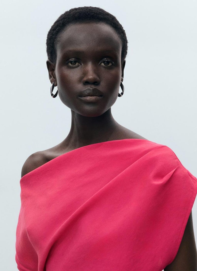 Asymmetrical Modal Dress