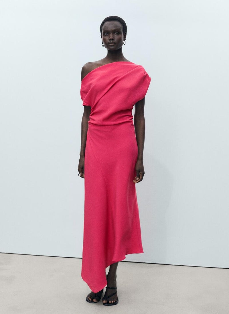 Asymmetrical Modal Dress