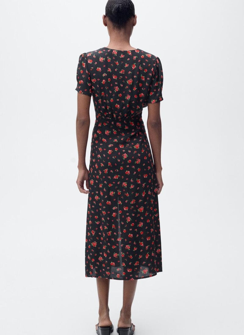 Midi Floral Dress