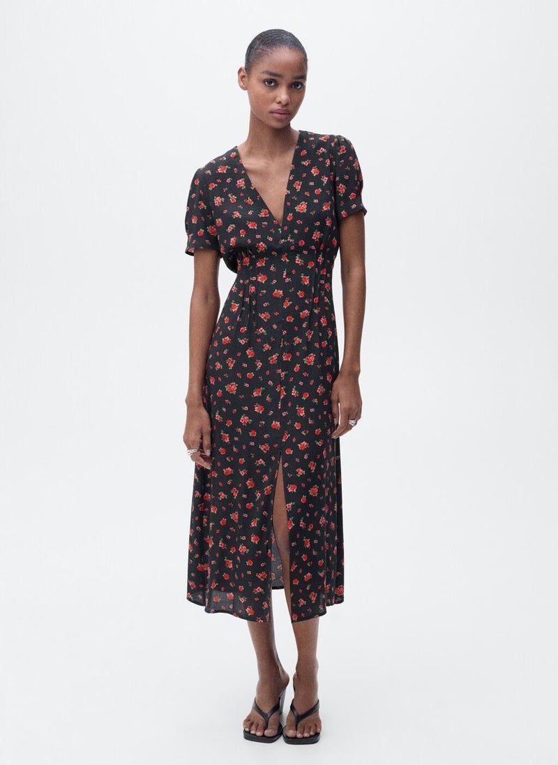 Midi Floral Dress