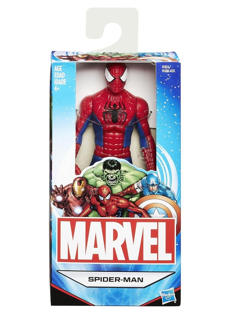 Marvel Hulk Basic Action Figure (6 inches, Multicolor), For Kids Ages 4 and up