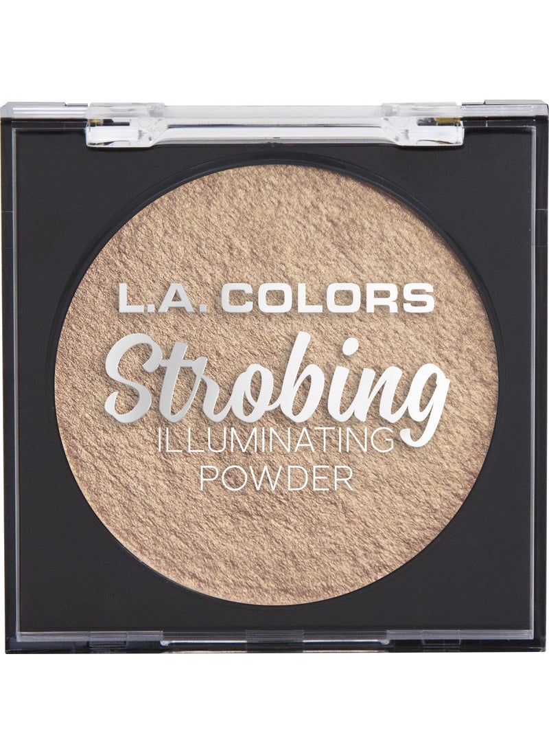 L.A. COLORS Strobing Powder, Gold Halo CSP255