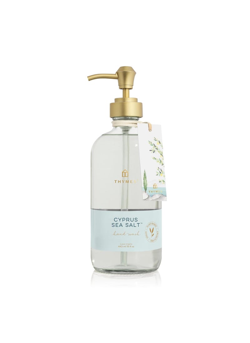 Thymes Cyprus Sea Salt Large Hand Wash 150 fl oz