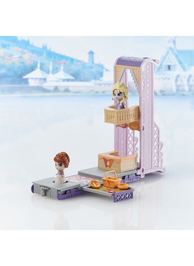 Hasbro Disney 2 Twirlabouts Picnic Playset Sledtocastle With Elsa And Anna Dolls And Accessories Toys For Kids Ages 3 And Up