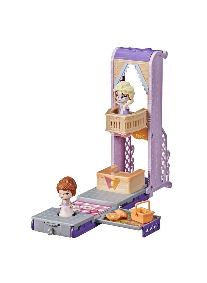 Hasbro Disney 2 Twirlabouts Picnic Playset Sledtocastle With Elsa And Anna Dolls And Accessories Toys For Kids Ages 3 And Up