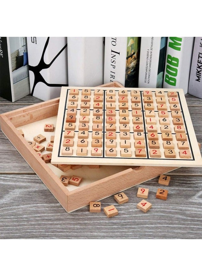 Wooden Sudoku Game Box