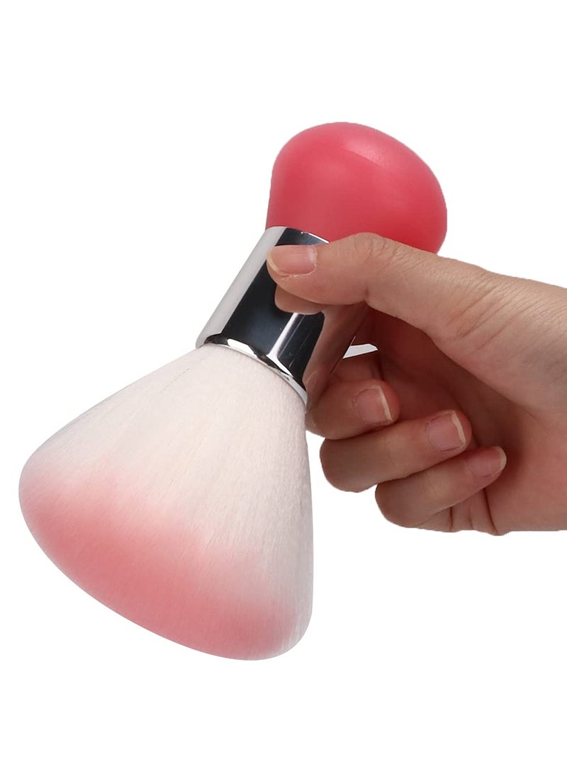 Neck Duster Neck Duster Brush Broken Hair Sweep Brush with Abs Handle Barber Shop And Salon Nylon Shaving Brush for Face And Neck