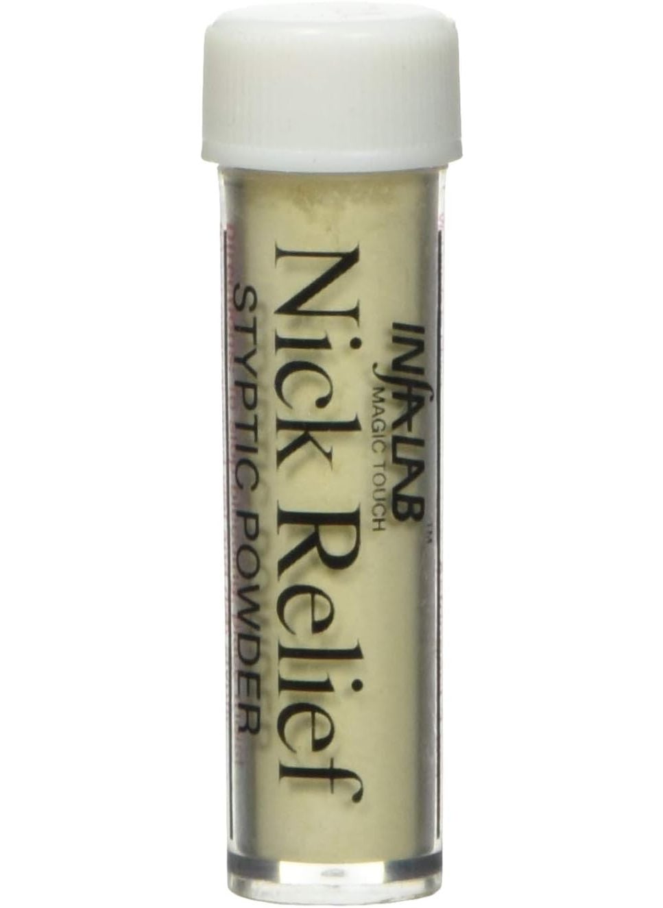 Magic Touch Nick Relief Styptic Powder  013 oz Vial