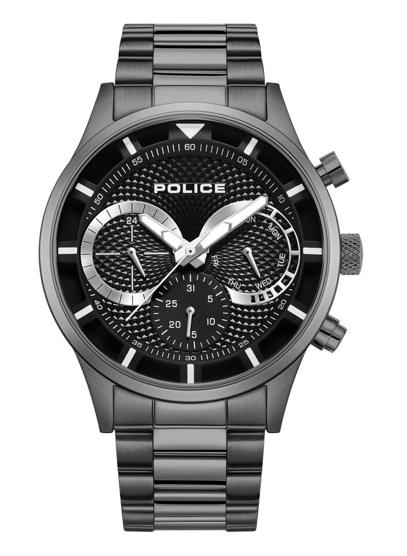 Men's Driver III Watch For Men With With Grey Stainless Steel Bracelet 43 Mm 5 Atm