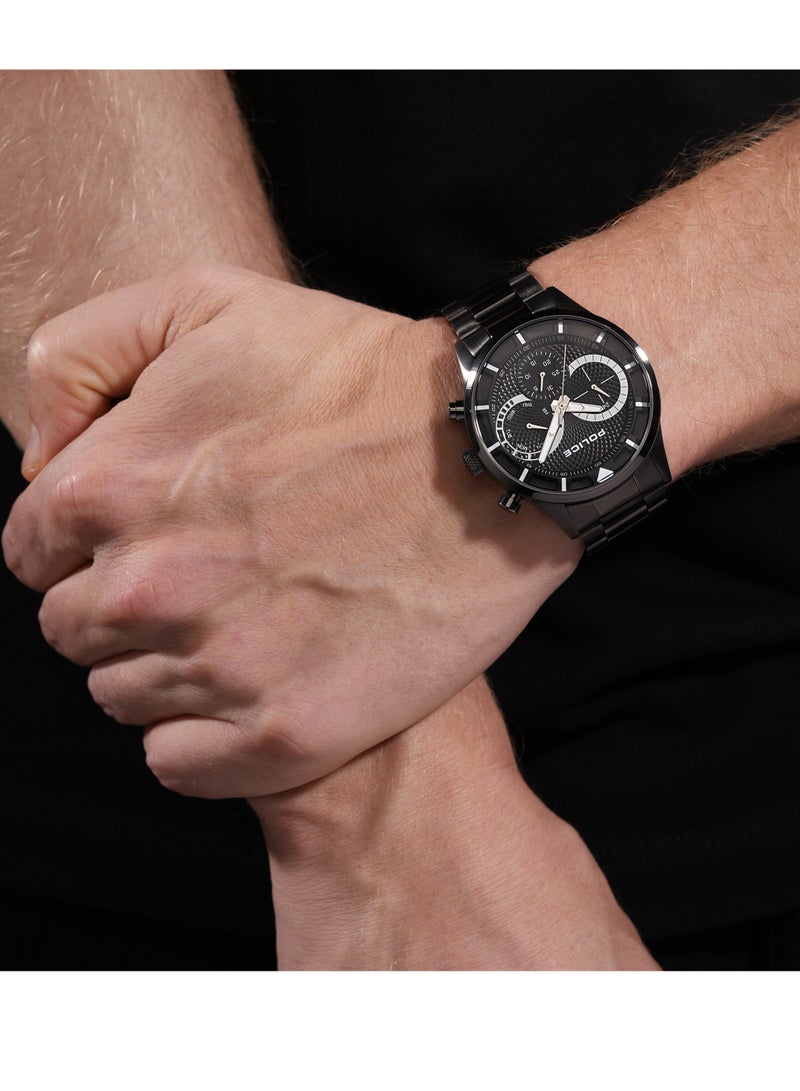 Men's Driver III Watch For Men With With Grey Stainless Steel Bracelet 43 Mm 5 Atm
