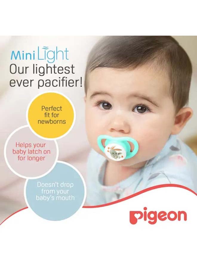 Minilight Pacifier Rabbit 1 piece - S (0+ Months) Assorted