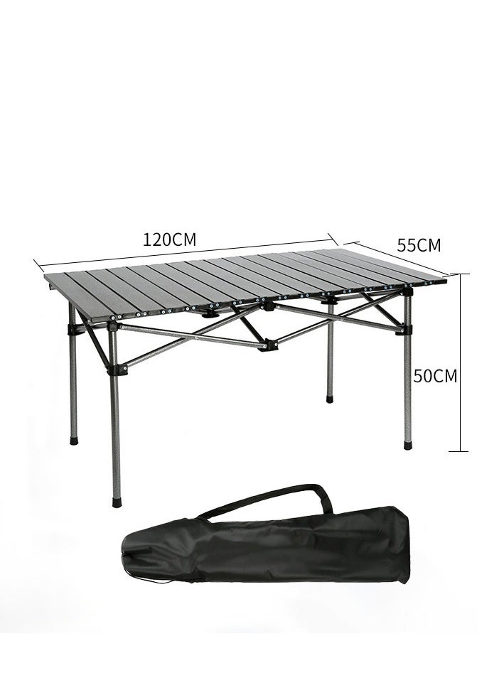 7PCS Camping Furniture Set,Portable Outdoor Folding Table and Chairs Set for Leisure Picnic, Multifunctional Foldable Travel Table and Chairs Set Camping Table For Outdoor BBQ,Cooking,Party, Beach