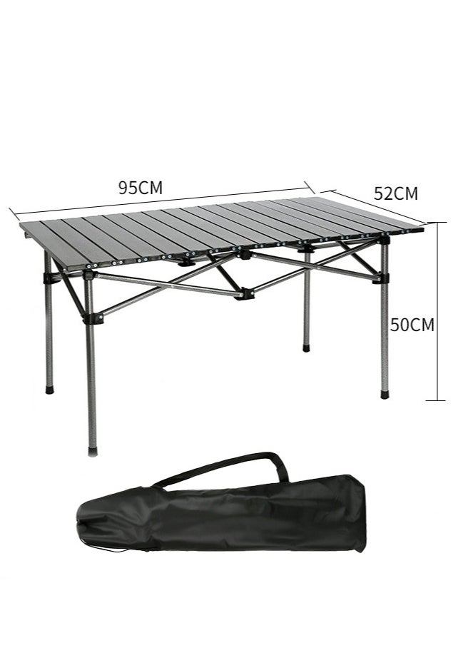 5PCS Camping Furniture Set,Portable Outdoor Folding Table and Chairs Set for Leisure Picnic, Multifunctional Foldable Travel Table and Chairs Set Camping Table For Outdoor BBQ,Cooking,Party, Beach