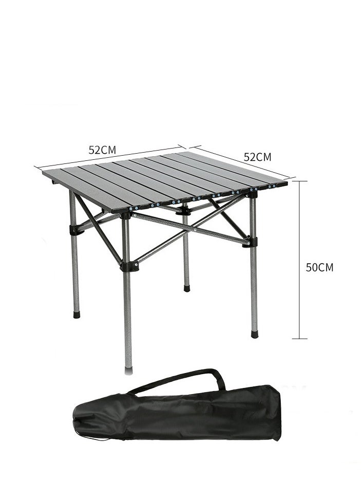 5PCS Camping Furniture Set,Portable Outdoor Folding Table and Chairs Set for Leisure Picnic, Multifunctional Foldable Travel Table and Chairs Set Camping Table For Outdoor BBQ,Cooking,Party, Beach