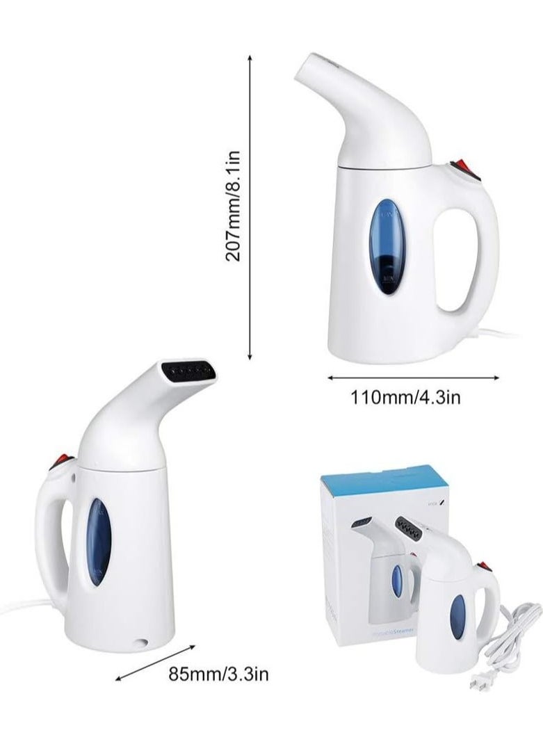 Steam Straightener, Steamer Travel Iron, Quick Heat, Hand Hold, Garment Steamer, Portable Steam Iron for Travel/Holiday