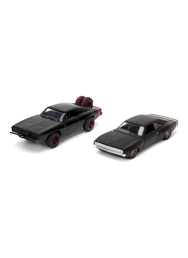 JADA - FAST & FURIONS TWIN PACK 1:32 F9 1970 DODGE CHARGER & F7 1970 DODGE CHARGER