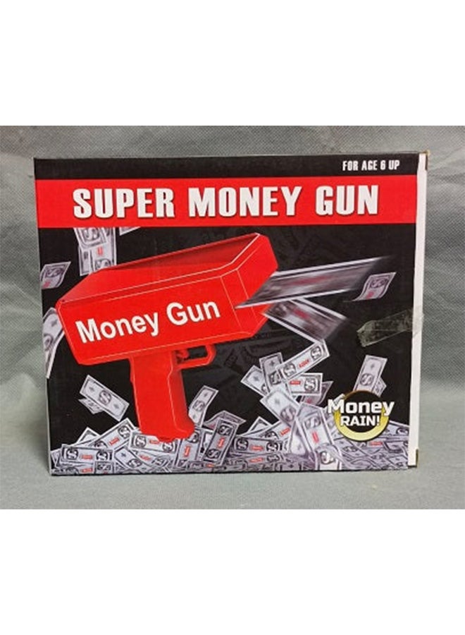 Super Money Gun With Fake Dollars