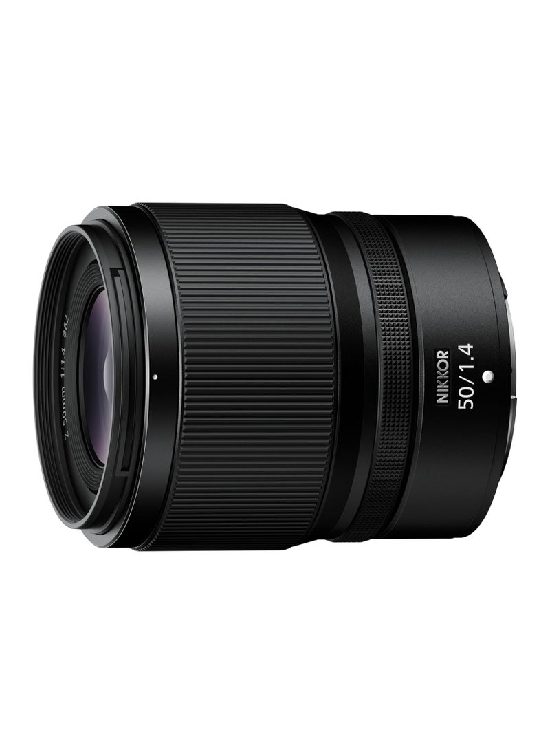 Nikon NIKKOR Z 50mm f/1.4 Lens – Fast Standard Prime for Z-Mount Mirrorless Cameras, Full-Frame, Ideal for Portraits, Street & Low-Light Photography