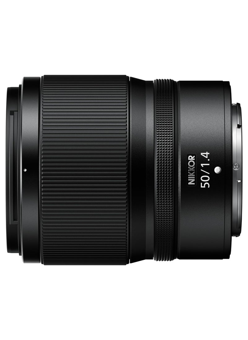 Nikon NIKKOR Z 50mm f/1.4 Lens – Fast Standard Prime for Z-Mount Mirrorless Cameras, Full-Frame, Ideal for Portraits, Street & Low-Light Photography