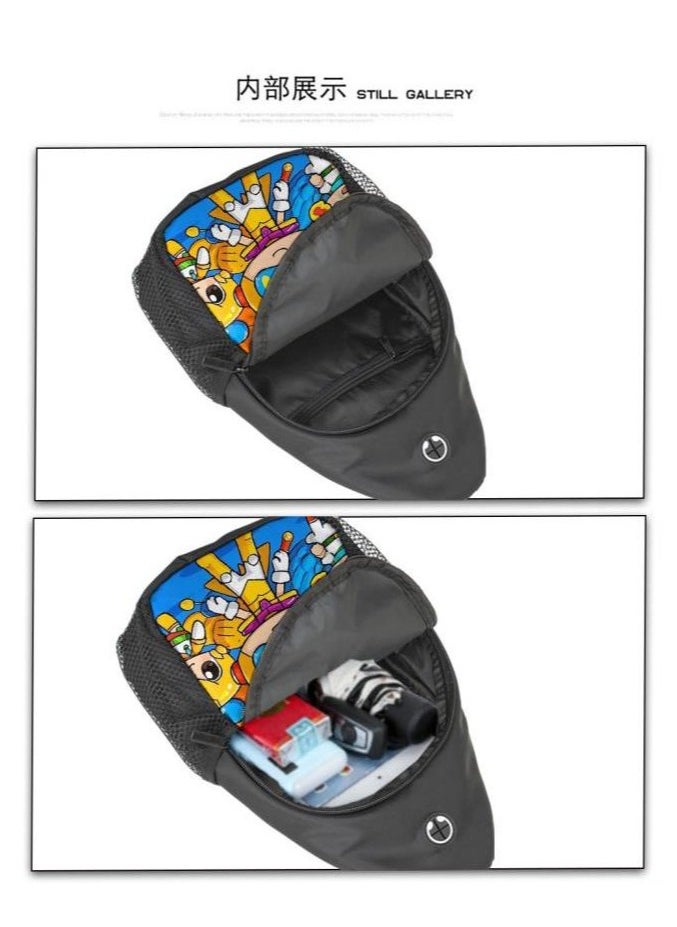 Universal cartoon new three-piece schoolbag - 845
