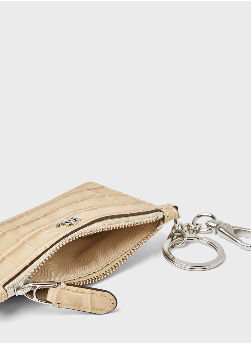 Dryden Croc Effect Card Holder