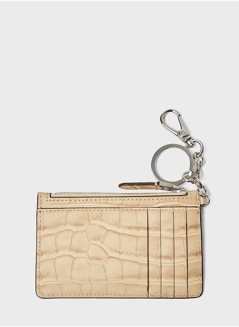 Dryden Croc Effect Card Holder