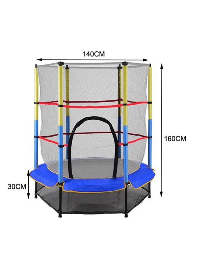 5.5-Feet Soft Indoor And Outdoor Lightweight Portbale Jumping Trampoline 140X140X160cm