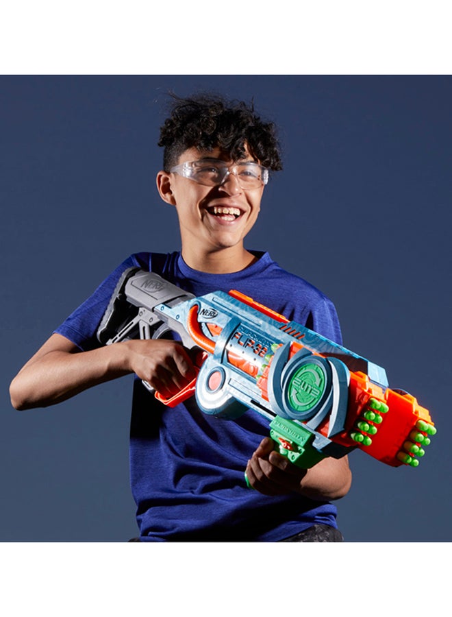 Nerf Elite 2.0 Flipshots Flip-32 Blaster with 32 Dart Barrels, 32 Nerf Elite Darts