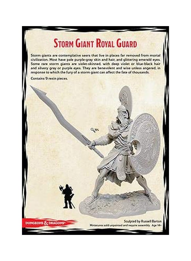 Dungeons And Dragons Storm King's Thunder: Storm Giant Royal Guard Game