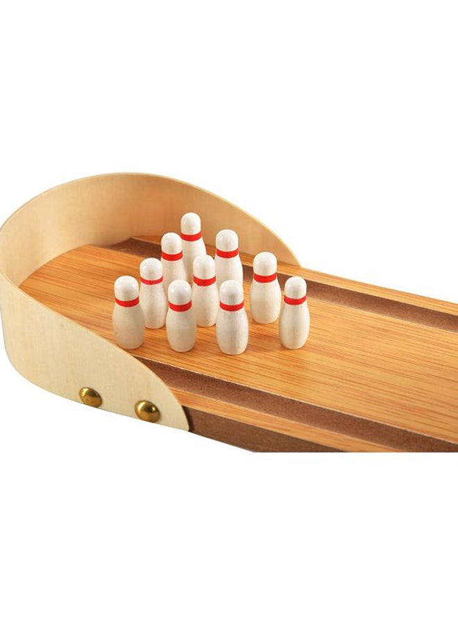 Wooden Mini Bowling Game