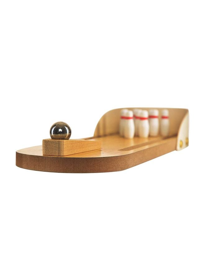 Wooden Mini Bowling Game